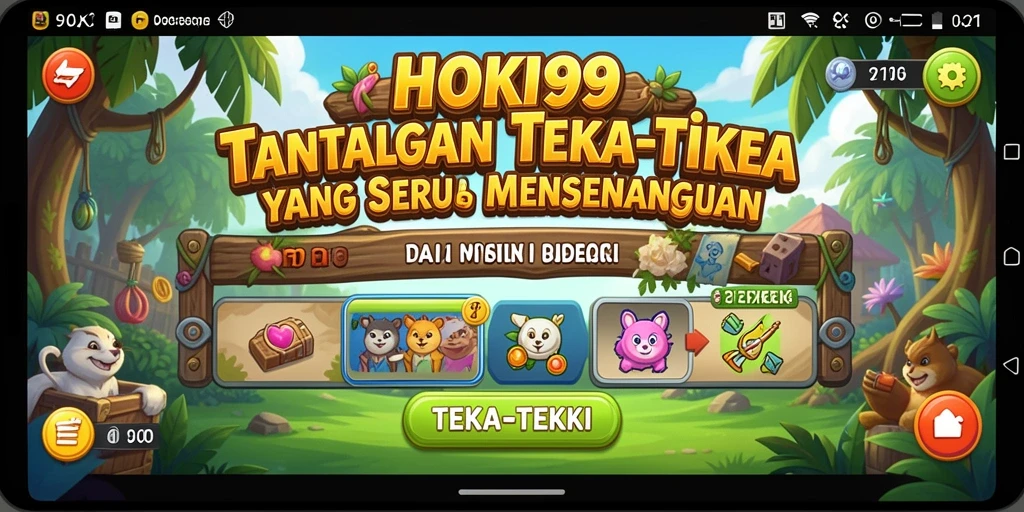 Antarmuka HOKI99 yang menarik dengan teka-teki yang menantang.